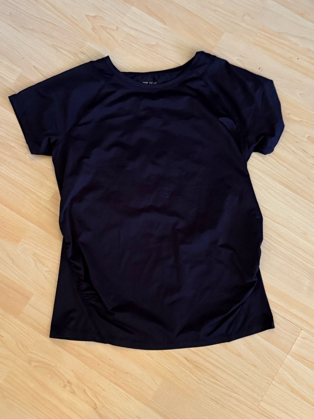 tek gear Black Short Sleeve Active Tee maternity